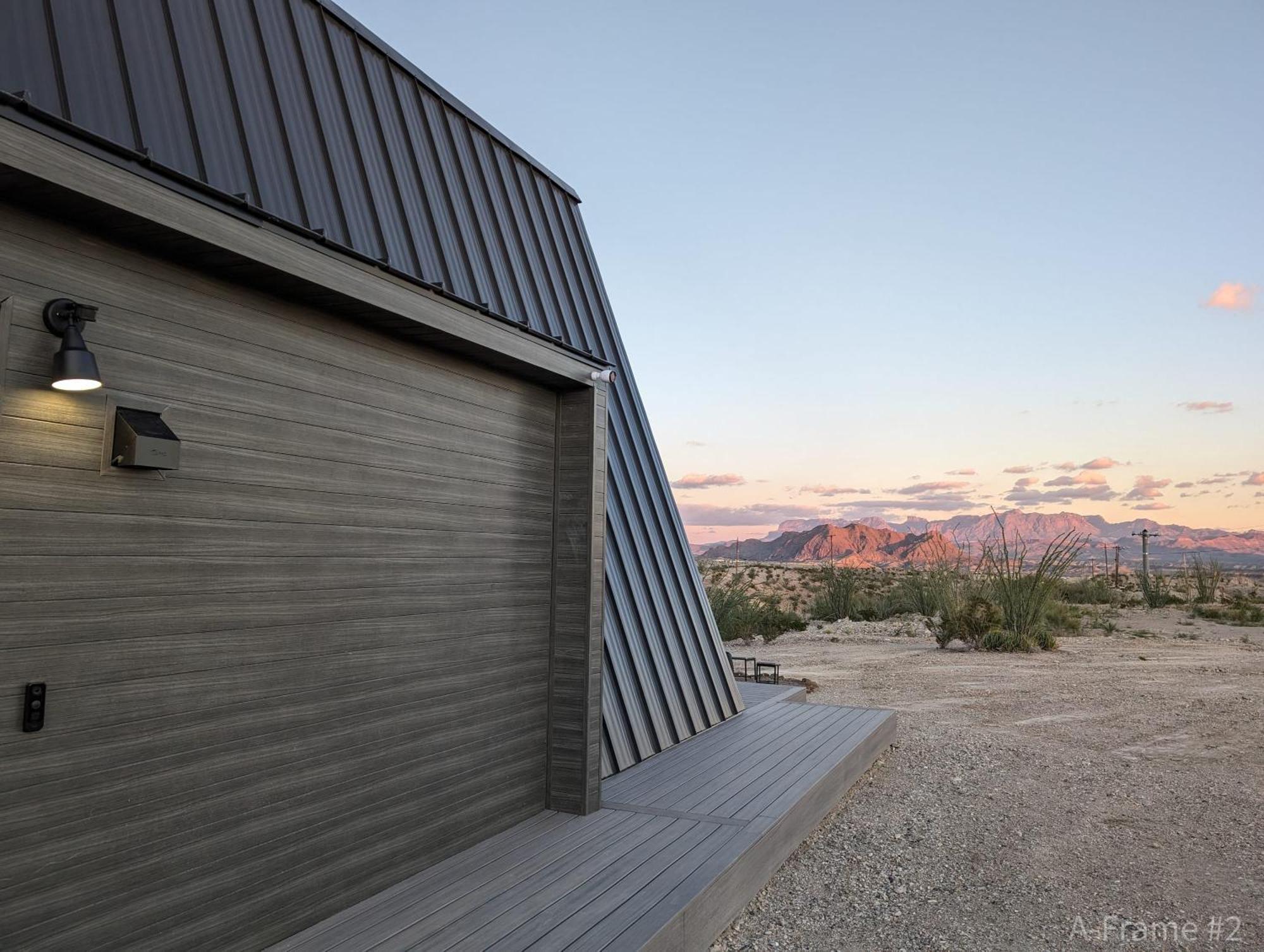 Stardust Big Bend Luxury A-Frame#4 Great Views Villa Terlingua Exterior photo