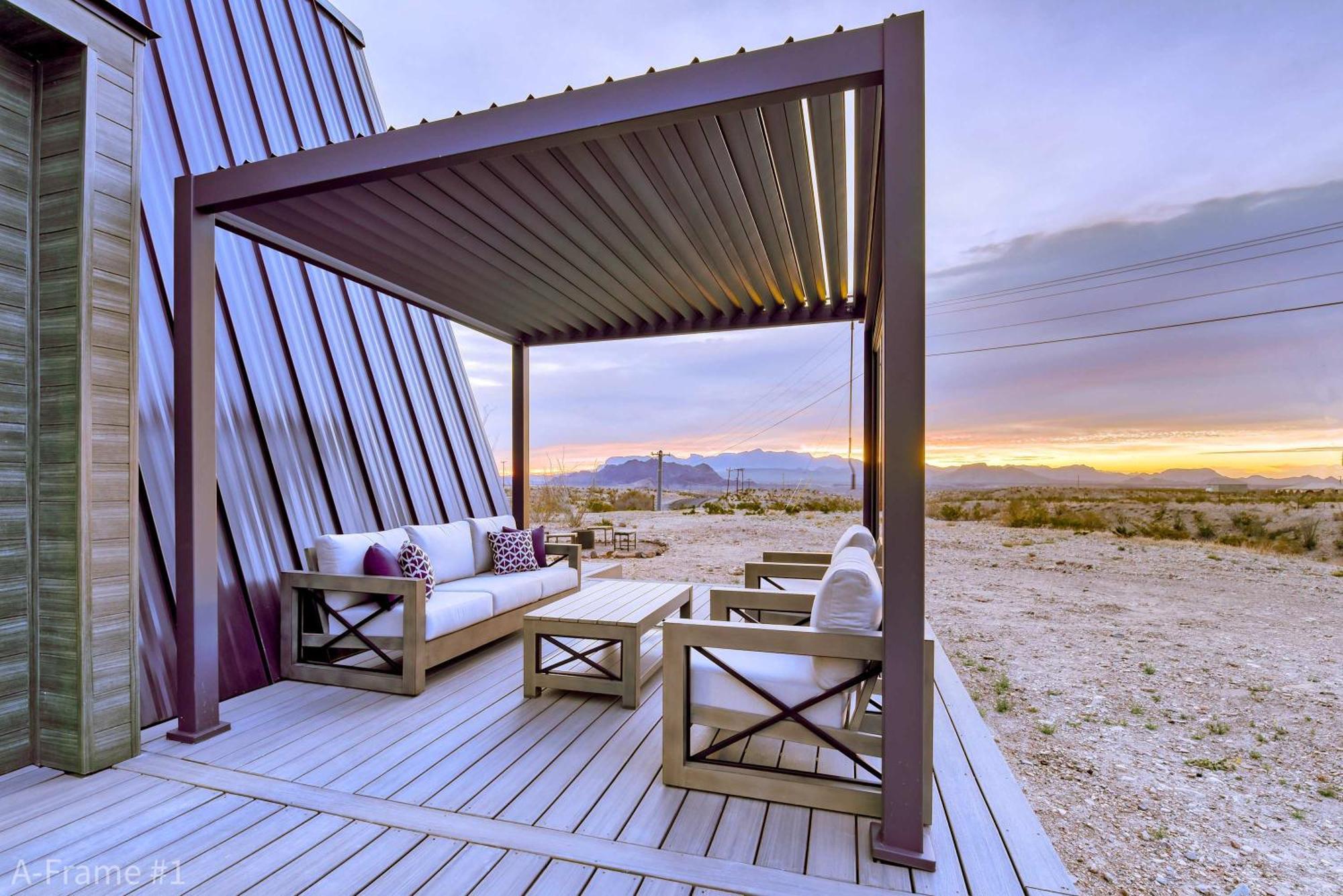 Stardust Big Bend Luxury A-Frame#4 Great Views Villa Terlingua Exterior photo