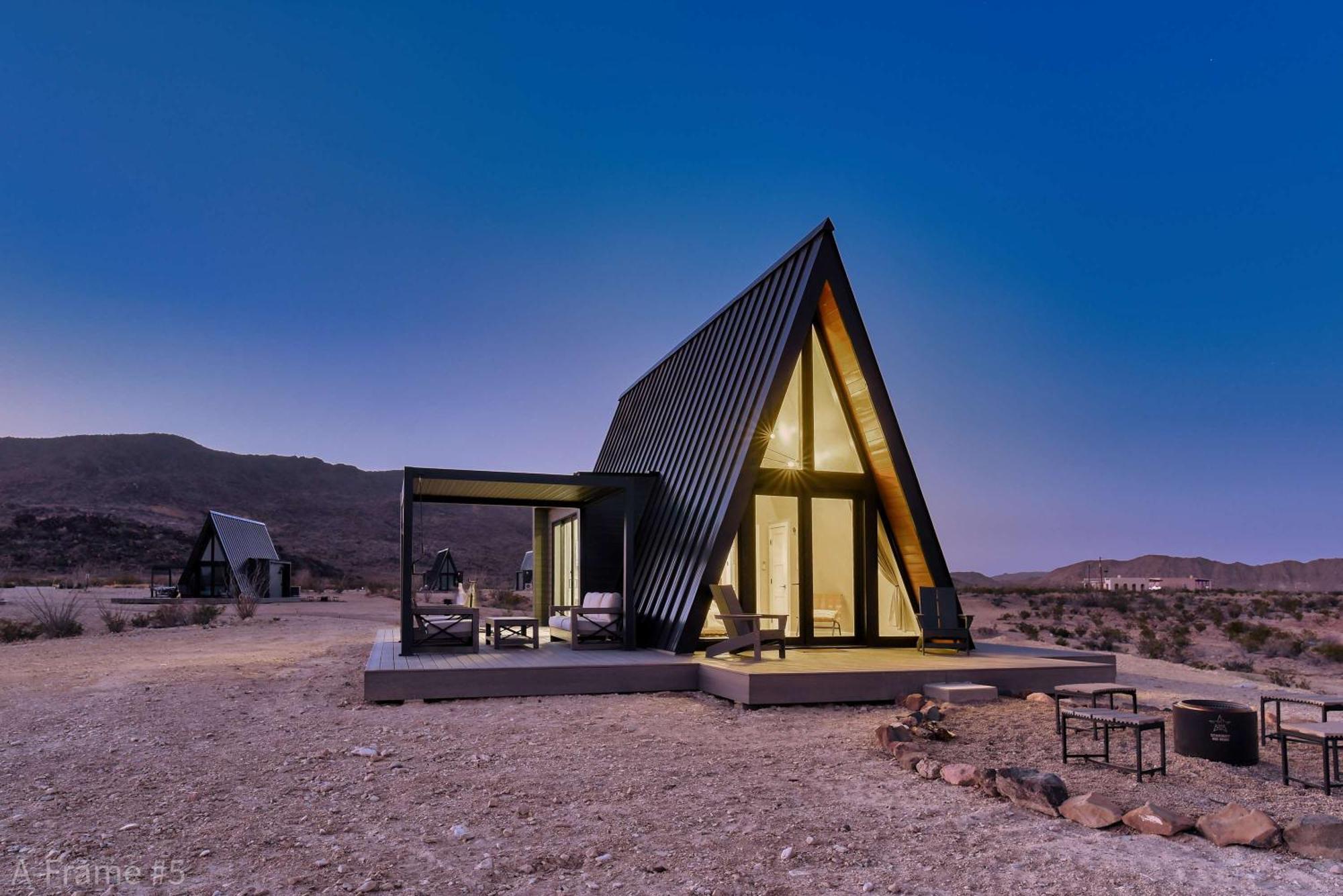 Stardust Big Bend Luxury A-Frame#4 Great Views Villa Terlingua Exterior photo
