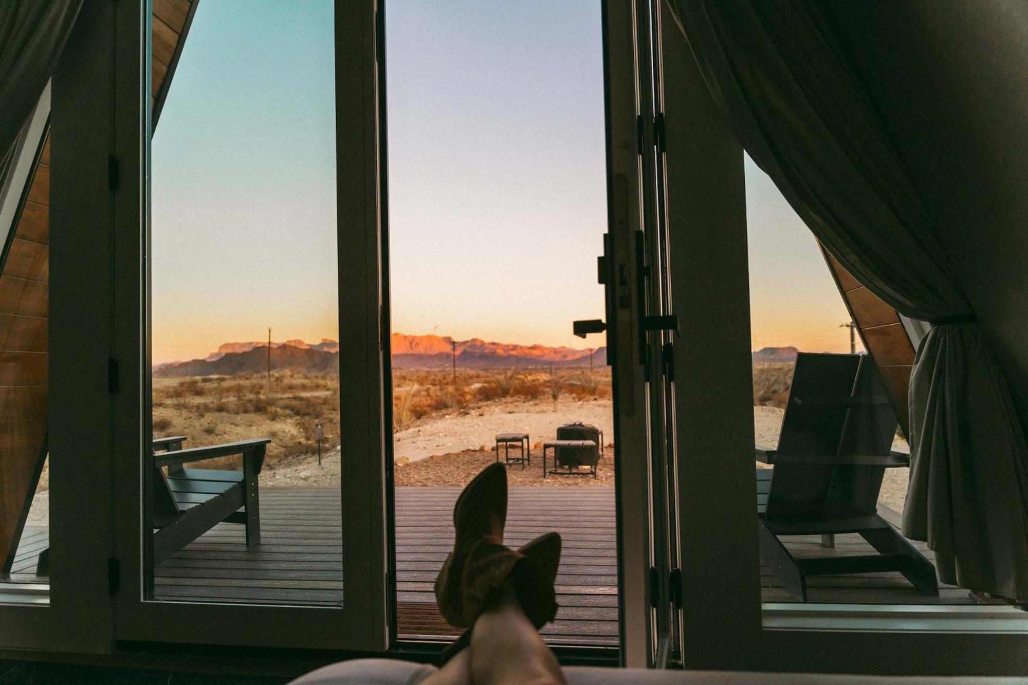Stardust Big Bend Luxury A-Frame#4 Great Views Villa Terlingua Exterior photo
