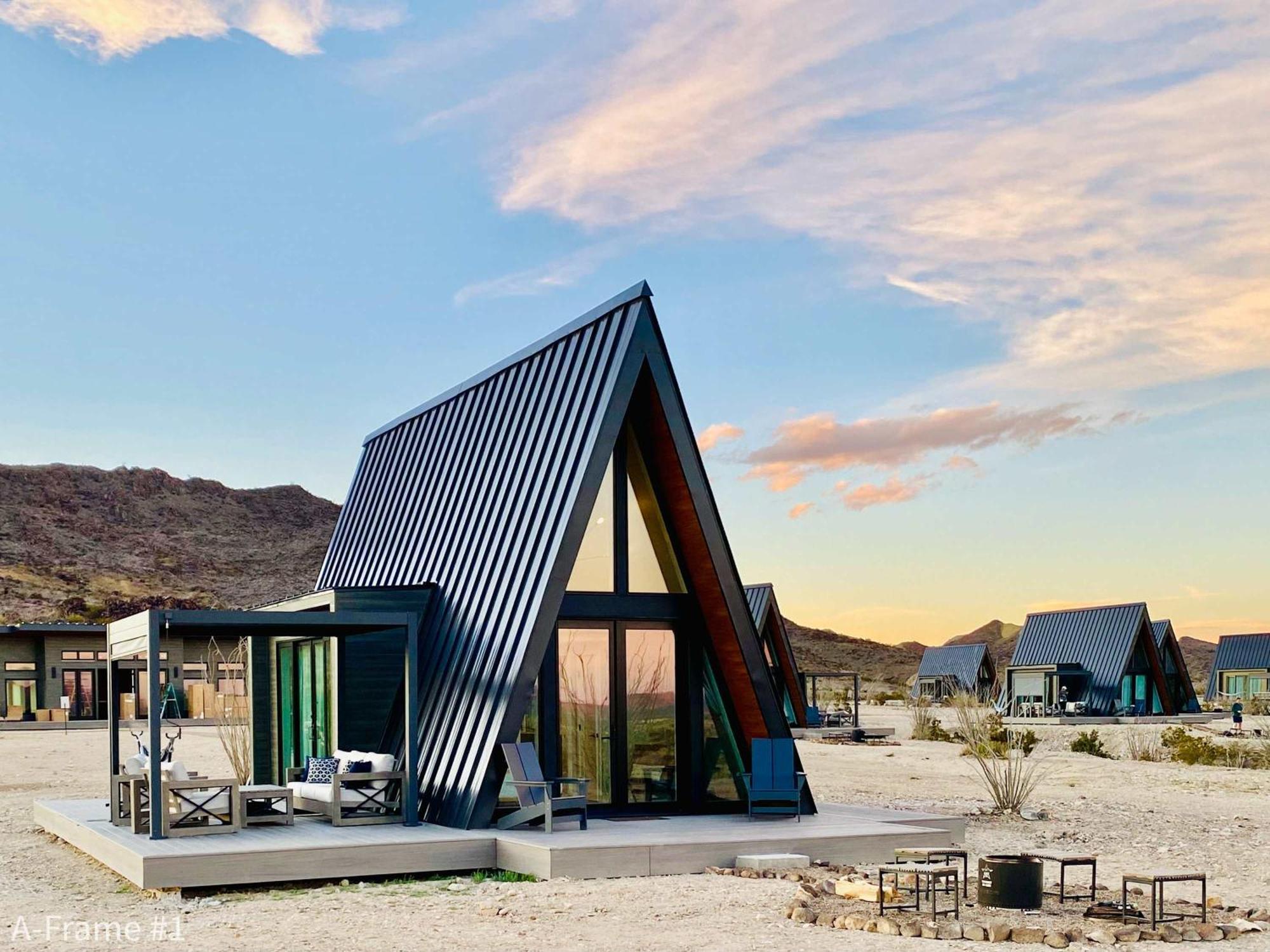 Stardust Big Bend Luxury A-Frame#4 Great Views Villa Terlingua Exterior photo